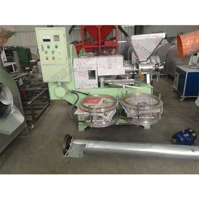 農(nóng)用豆類螺旋榨油機 花生油玉米油榨取機 自動化菜籽壓榨油工具