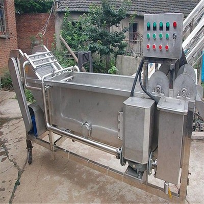 洗菜氣泡清洗機(jī) 紅薯土豆噴淋式果蔬清洗機(jī) 全自動(dòng)蘋果橘子清洗機(jī)