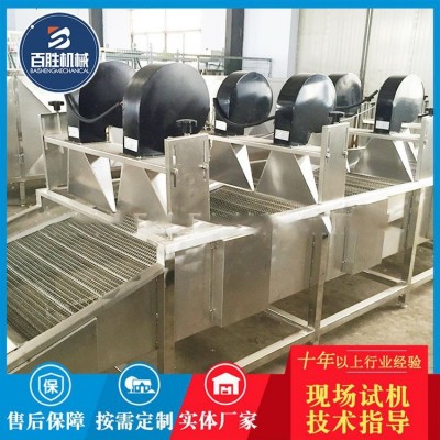 全自動軟包裝清洗風(fēng)干線 包裝袋瀝水風(fēng)干機(jī) 罐頭清洗風(fēng)干線