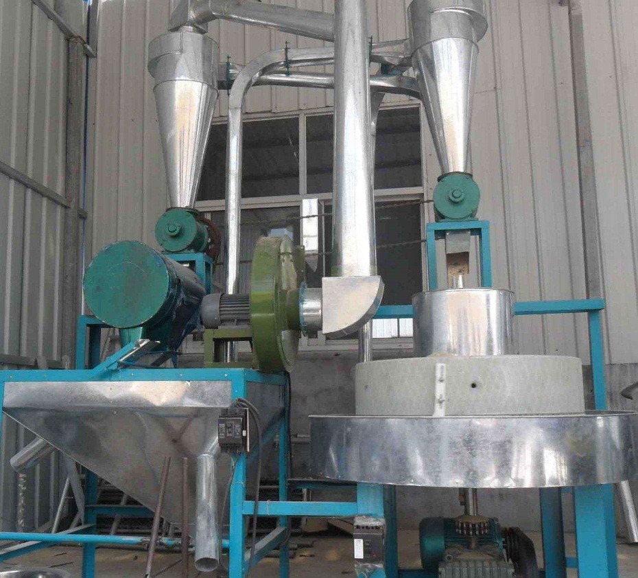 直供中小型石磨面粉機漯河興達面粉機械廠新品圓羅石磨磨面機單機