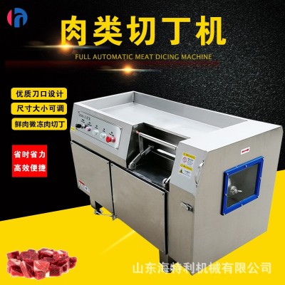 鮮肉切丁機(jī)商用電動多功能肉類切塊機(jī)全自動雞柳切片分條切絲機(jī)器