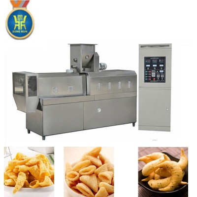 廠家定制油炸披薩卷生產(chǎn)設(shè)備全自動雜糧鍋巴生產(chǎn)線休閑食品膨化機