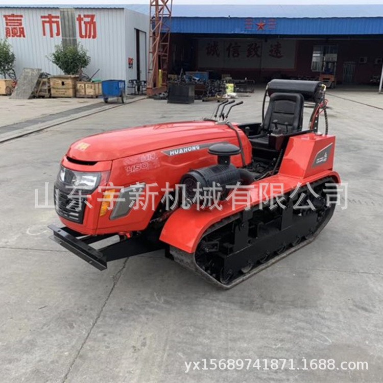 芹菜大棚旋耕起壟機 單缸農(nóng)用小四輪拖拉機 偏座低矮果園管理機