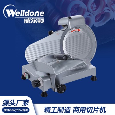 廠(chǎng)家直供 商用多功能10寸半自動(dòng)切片機(jī)切肉機(jī)切牛/羊肉卷 飯店