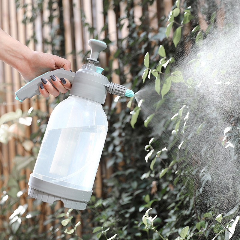 2L透明塑料灑水壺園藝工具家用澆花噴壺大容量高壓洗車噴水壺