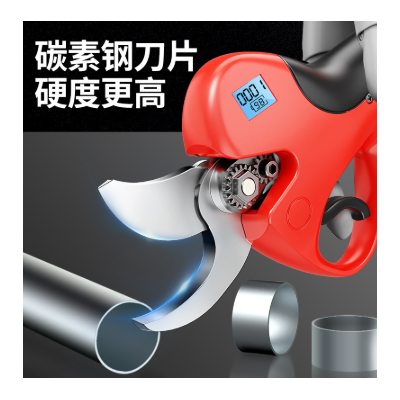 新款無(wú)線鋰電修枝剪果樹(shù)充電式鋰電園藝剪刀修枝神器