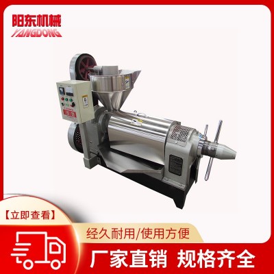 廠(chǎng)家生產(chǎn) 電加熱螺旋榨油機(jī) 6YL-120D菜籽全自動(dòng)螺旋榨油機(jī)