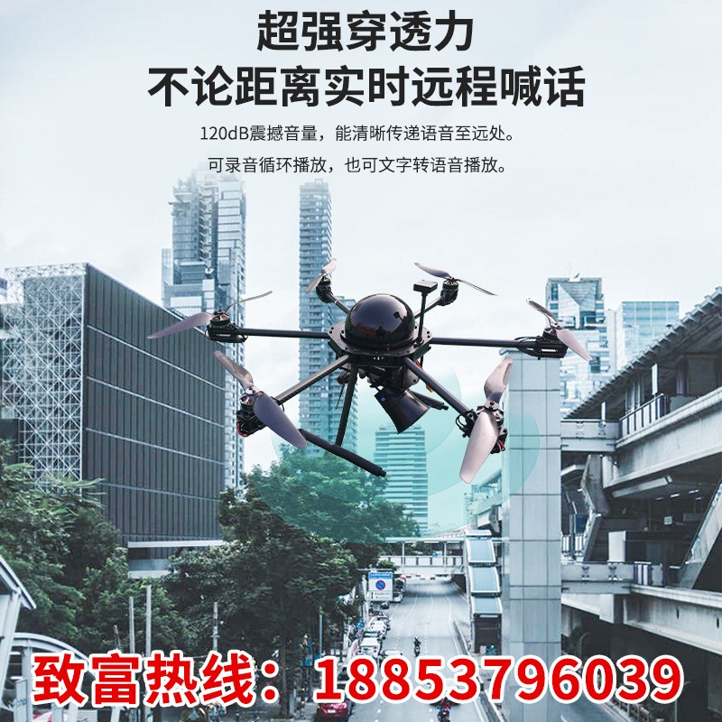 險情急救無人機(jī)高空喊話救援無人機(jī)人群疏散物資拋投夜間搜尋指揮