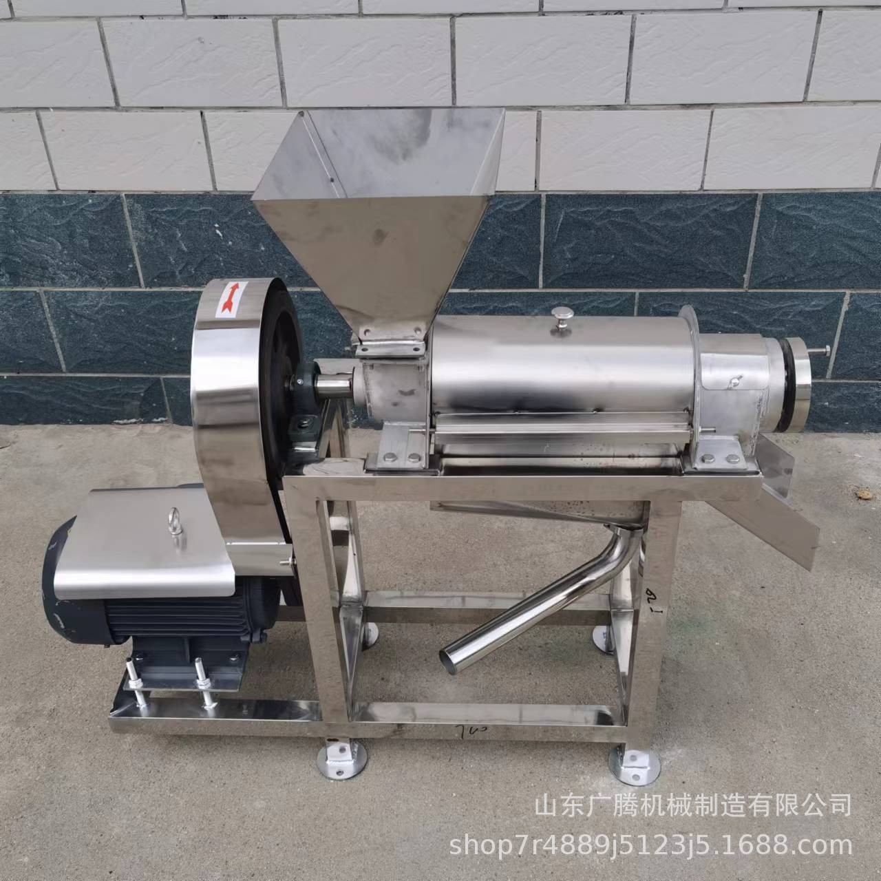 大型去籽榨汁機(jī) 椰肉汁紅柚汁商用水果榨汁機(jī)械 電動(dòng)渣汁分離機(jī)
