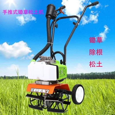 905A廠家直銷(xiāo)小型農(nóng)田除草機(jī) 山地開(kāi)荒翻地旋耕機(jī) 兩沖程汽油微耕