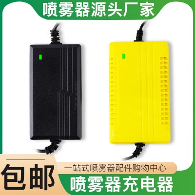 電動(dòng)噴霧器充電器萬能充12V鉛酸鋰電充電器工廠批發(fā)噴霧器配件