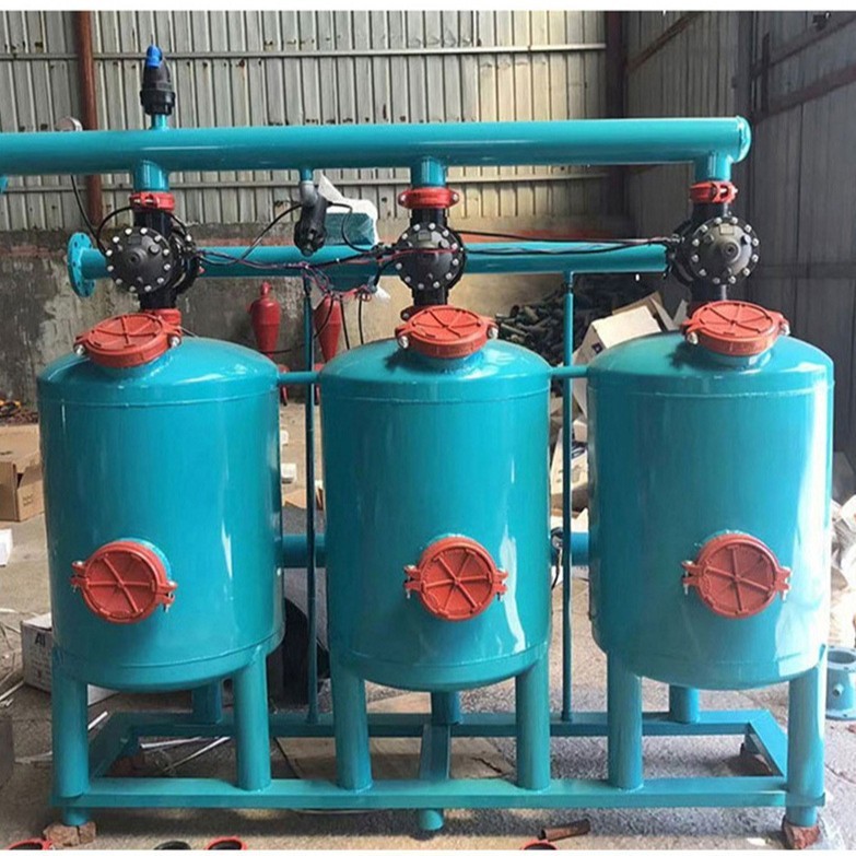 農用灌溉自動反沖洗滴灌噴灌農業(yè)澆水砂石過濾器全自動砂石過濾器