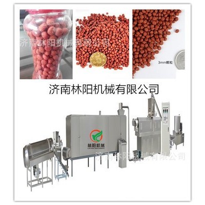 供應(yīng)林陽(yáng)漂浮飼料生產(chǎn)線，漂浮膨化魚(yú)飼料生產(chǎn)線，飼料加工設(shè)備