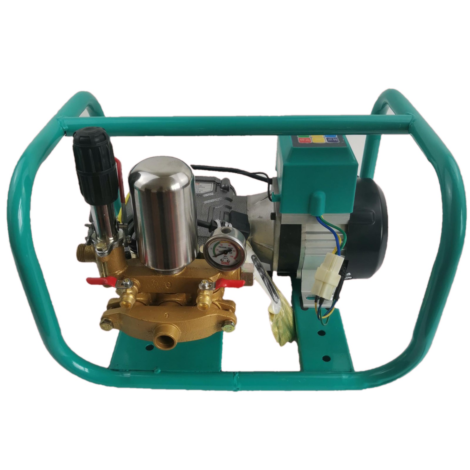 48V/60V農(nóng)用三缸柱塞泵園林高壓電動三輪車專用打藥泵遙控噴霧機(jī)