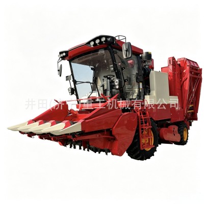 農用大型輪式四驅玉米收割機秸稈粉碎牧草麥子油菜Harvester廠家 定金