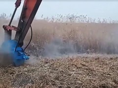液壓除草機，210挖機老款割草機打草